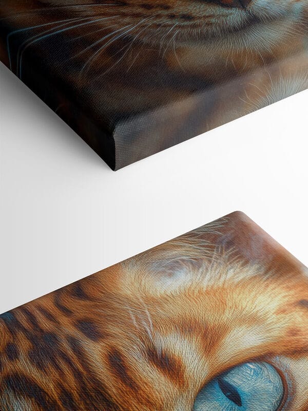 Majestic feline with striking eyes Majestic feline with striking eyes