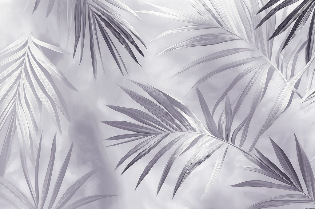 Nature's delicate foliage in muted tones