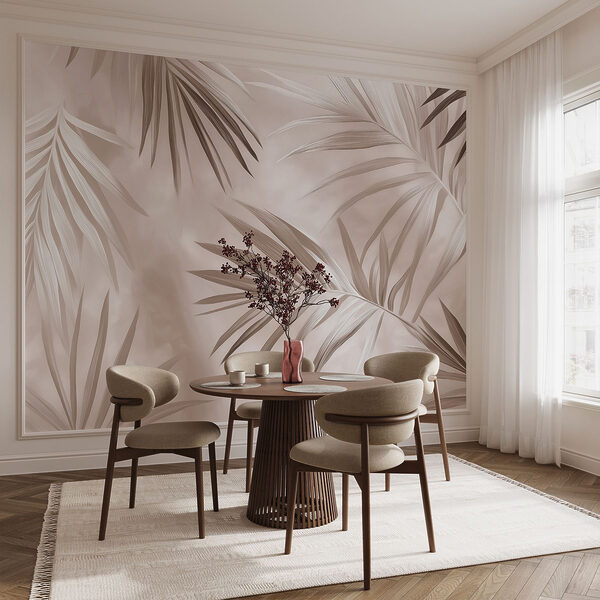 Elegantes hojas de palmera en armonía con la naturaleza Elegantes hojas de palmera en armonía con la naturaleza