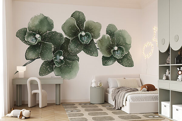 Tres elegantes orquídeas en armonía Tres elegantes orquídeas en armonía