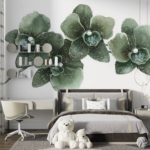 Tres elegantes orquídeas en armonía Tres elegantes orquídeas en armonía