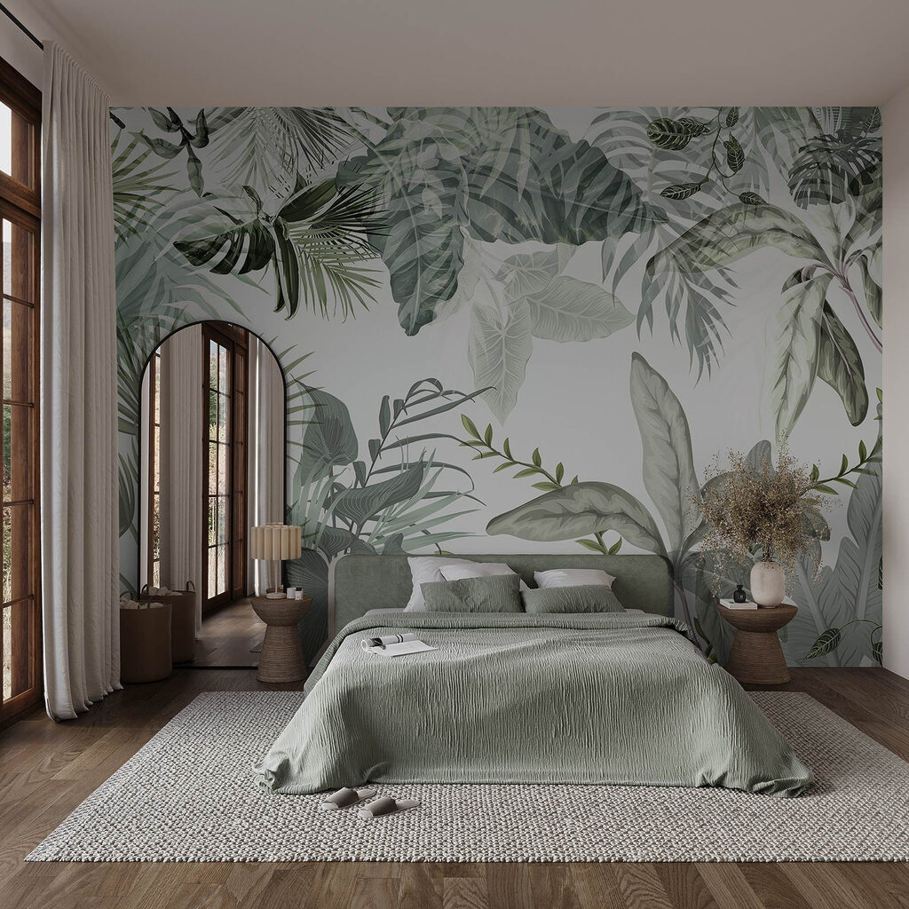 Nature's tranquil green tapestry unfolds Nature's tranquil green tapestry unfolds