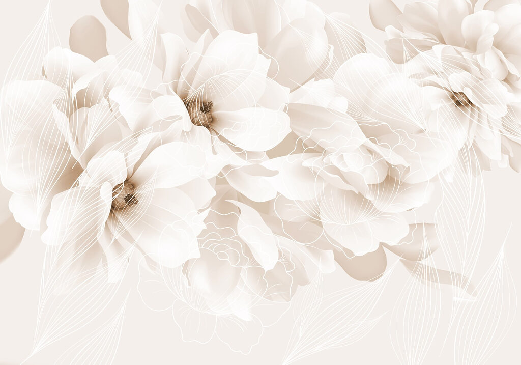 Delicadas flores sobre un fondo suave Delicadas flores sobre un fondo suave