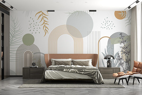 Diseño gráfico de plantas y hojas Diseño gráfico de plantas y hojas