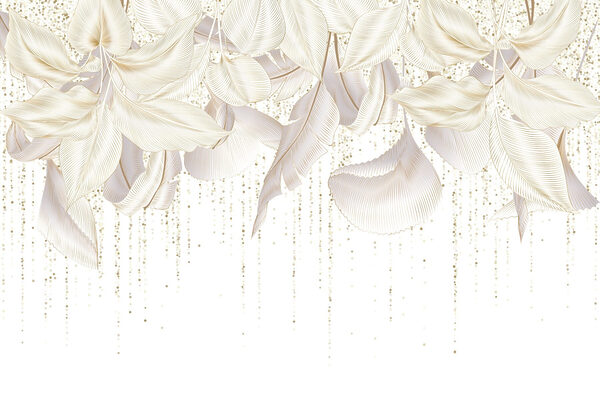 Hojas delicadas con texturas sutiles Hojas delicadas con texturas sutiles