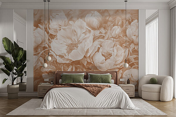 Delicate petals in soft hues