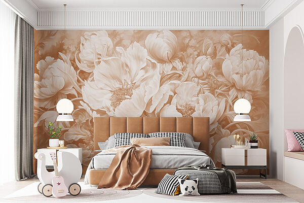 Delicate petals in soft hues