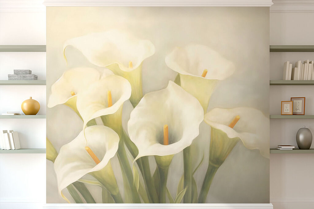 Group of white flowers