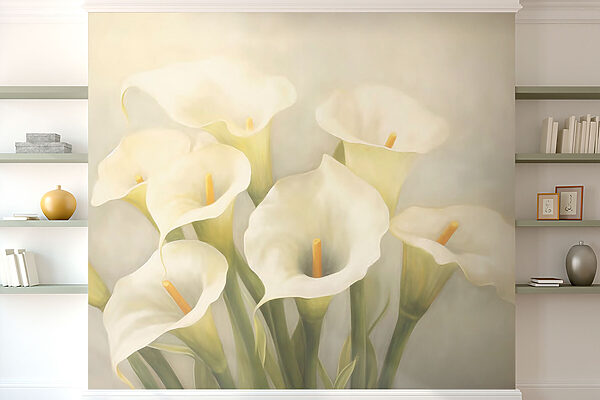Group of white flowers