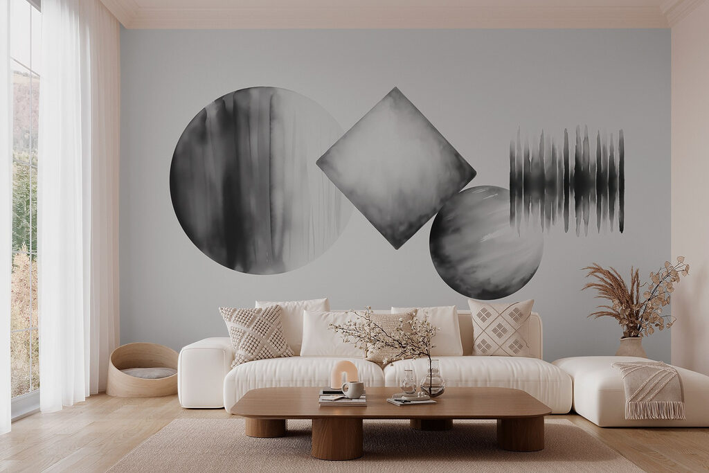 Group of circles and squares Group of circles and squares