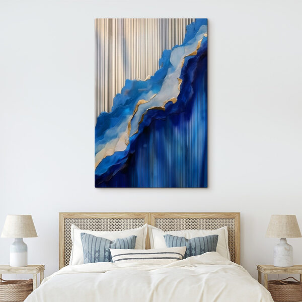 Cuadros Tonos fluidos en armonía abstracta (SKU: s43002) Cuadros Cuadros Tonos fluidos en armonía abstracta (SKU: s43002)