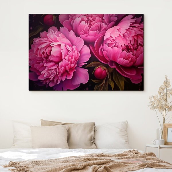 Cuadros Cuadro de flores rosas (SKU: s43004) Cuadros Cuadros Cuadro de flores rosas (SKU: s43004)