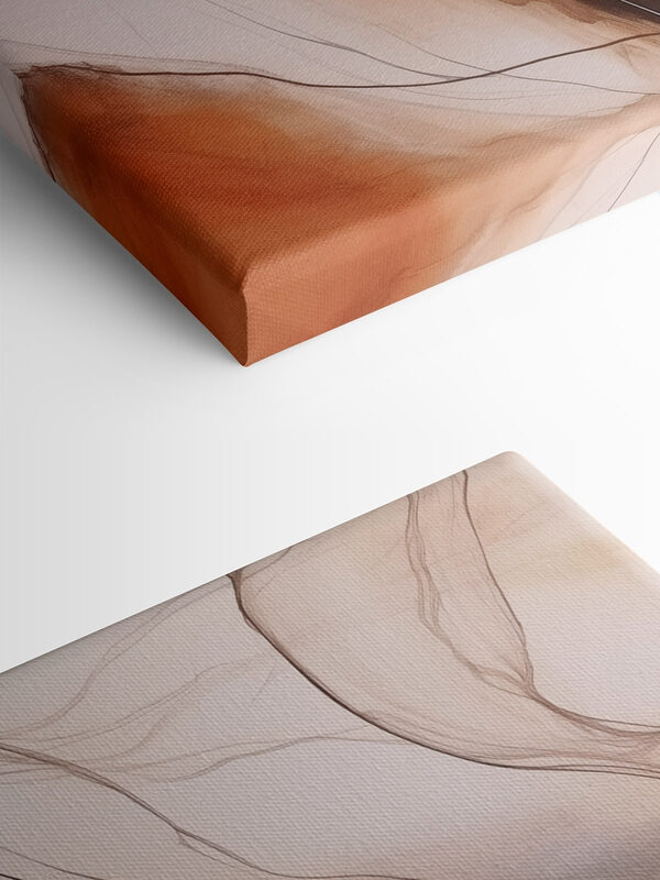 Flowing lines in warm tones Flowing lines in warm tones