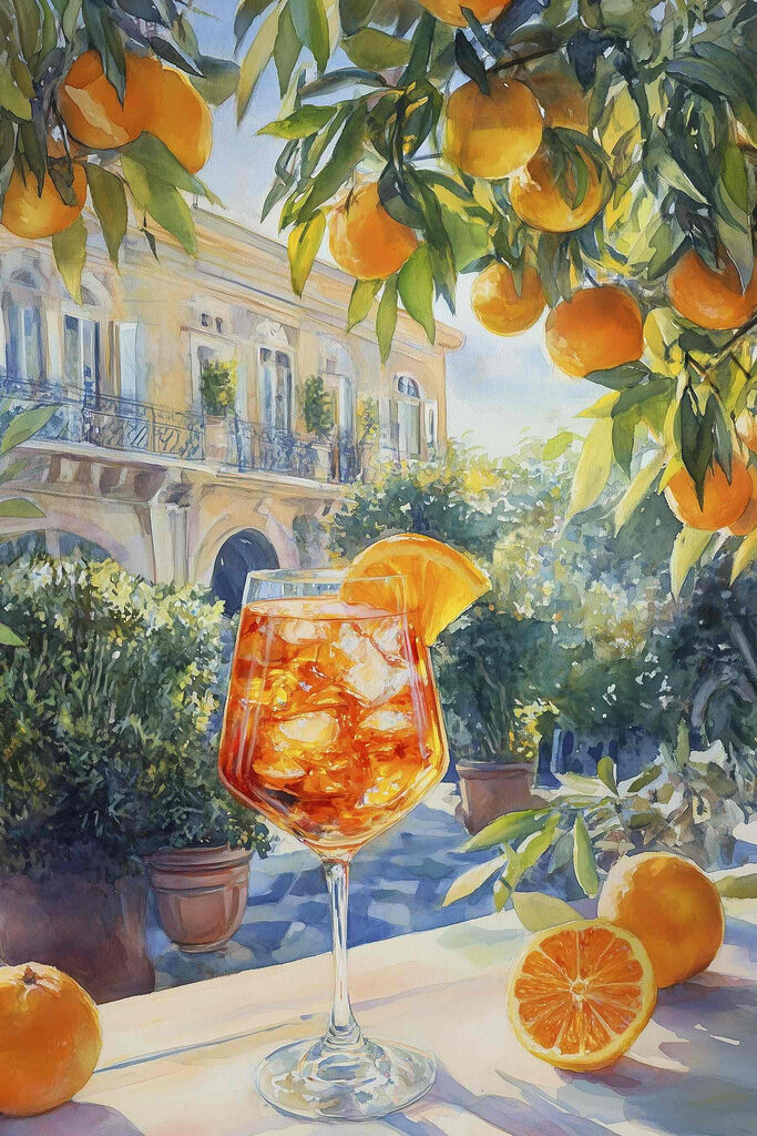 Glass of orange juice with oranges in the background Glass of orange juice with oranges in the background