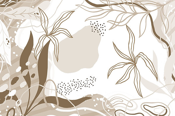Motivos naturales en tonos suaves Motivos naturales en tonos suaves