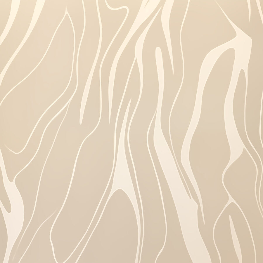 Líneas blancas sobre una superficie bronceada
