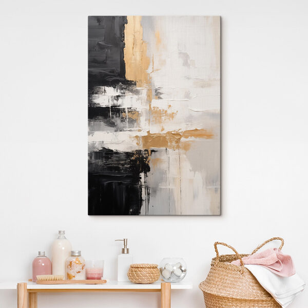 Black and white painting Black and white painting