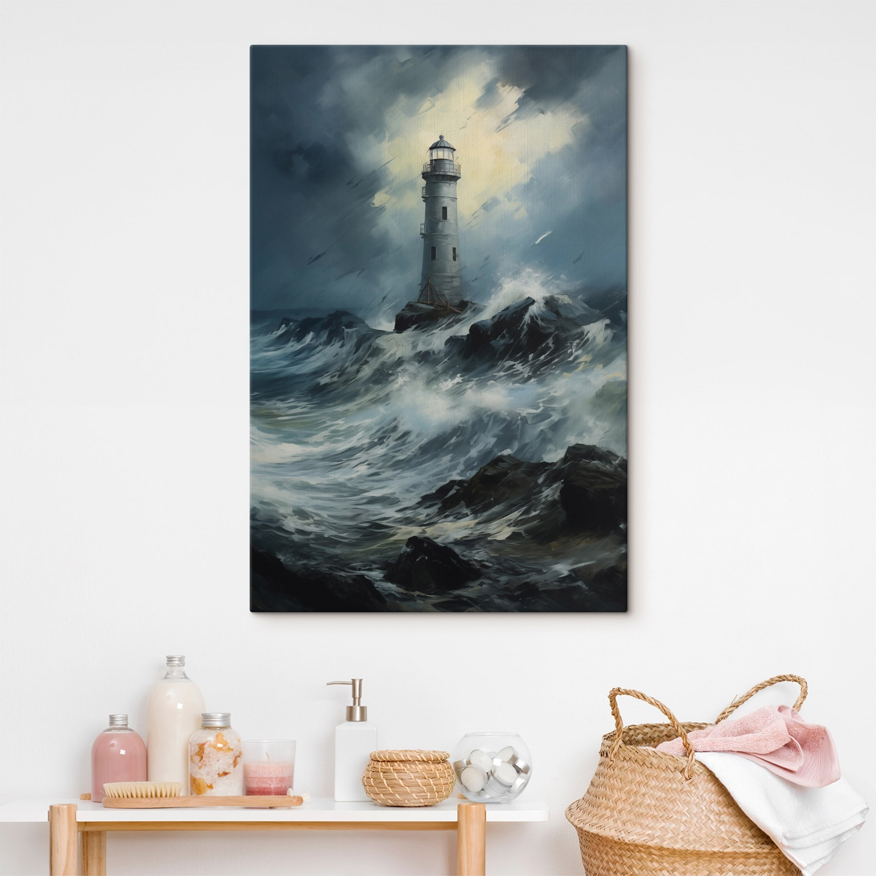 Lighthouse in the ocean Lighthouse in the ocean