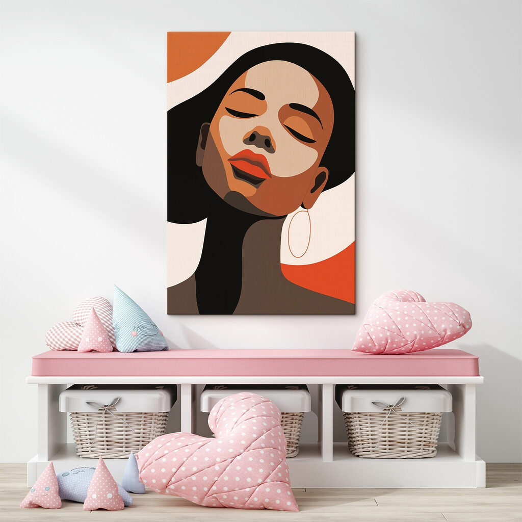 Captivating beauty in soft tones