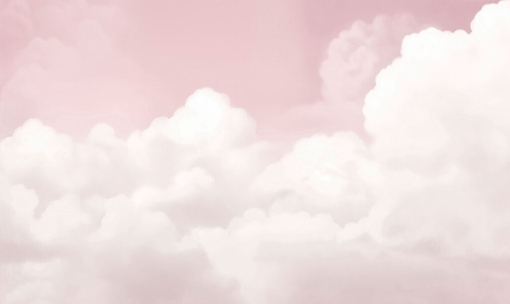 Cielo rosa con nubes Cielo rosa con nubes