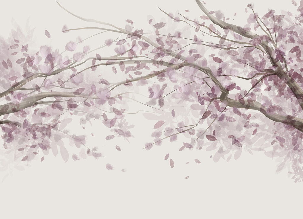 Árbol de hojas moradas Árbol de hojas moradas
