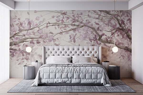 Árbol de hojas moradas Árbol de hojas moradas