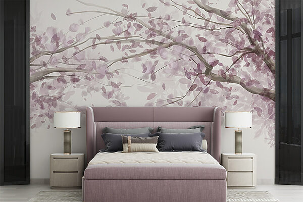 Árbol de hojas moradas Árbol de hojas moradas