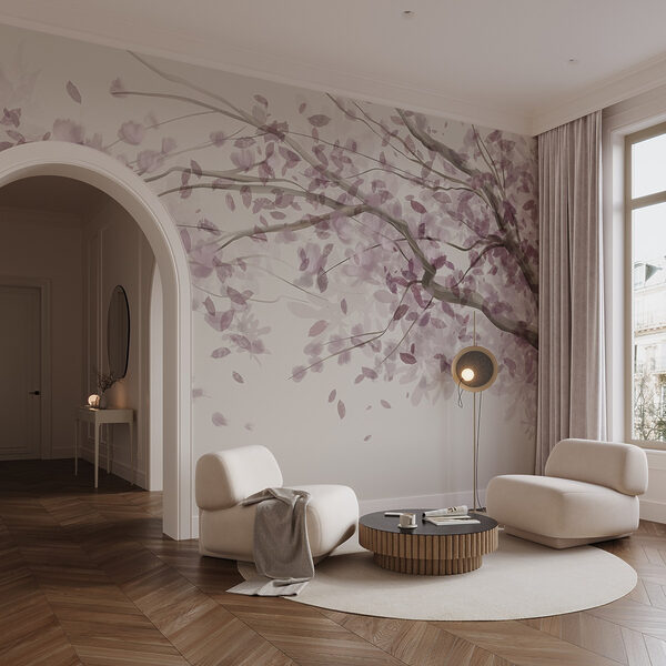 Árbol de hojas moradas Árbol de hojas moradas