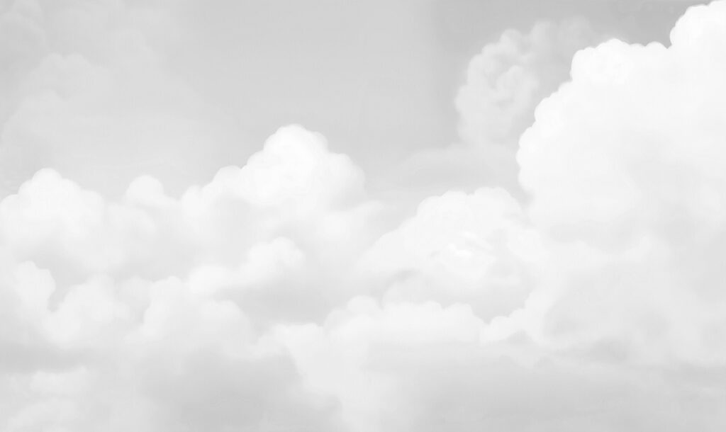 Cloudy sky with many clouds