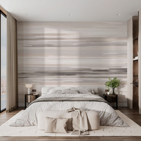 Fotomurales Fotomurales Los tonos suaves se mezclan en suaves ondas (SKU: w03305)