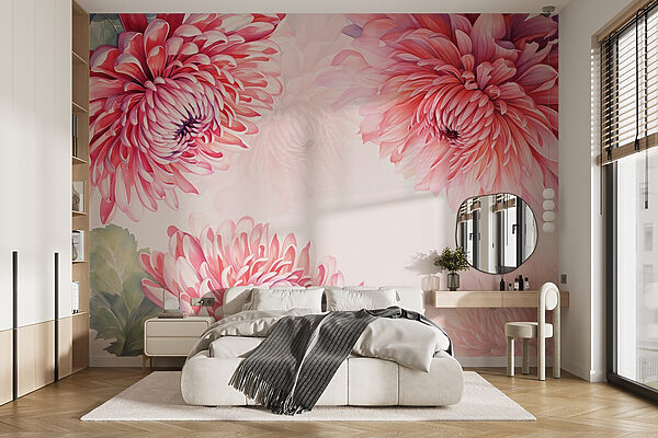 Flores vibrantes en tonos suaves Flores vibrantes en tonos suaves