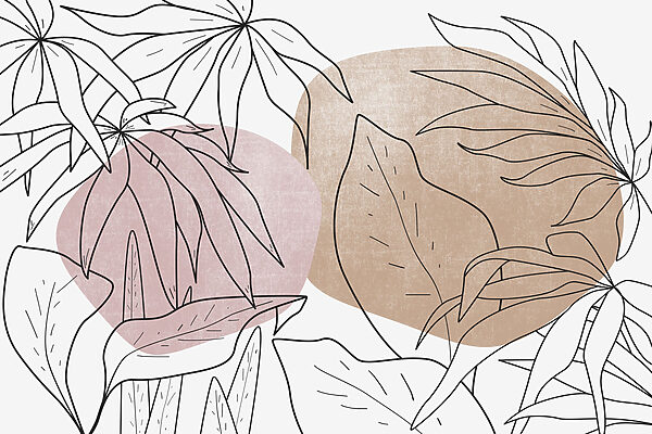 Dibujo de hojas y plantas Dibujo de hojas y plantas