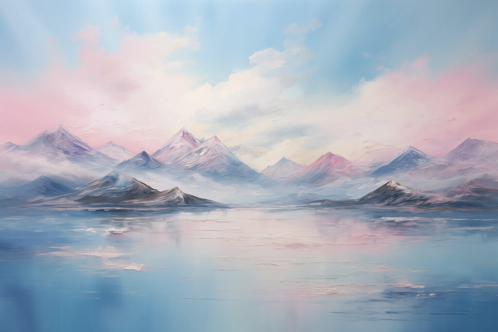 Pintura de montañas y agua Pintura de montañas y agua