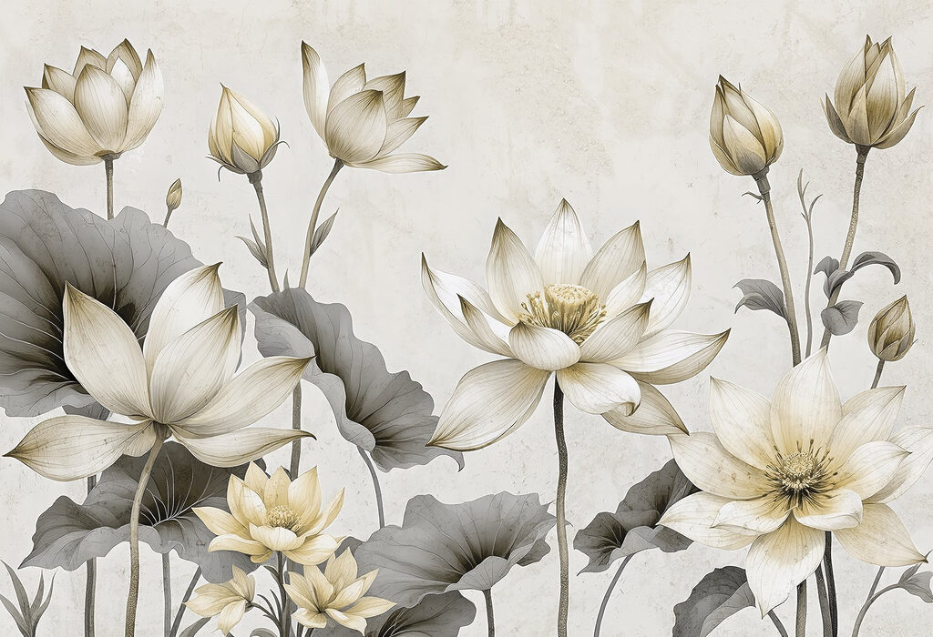 Hermosas flores en tonos suaves Hermosas flores en tonos suaves
