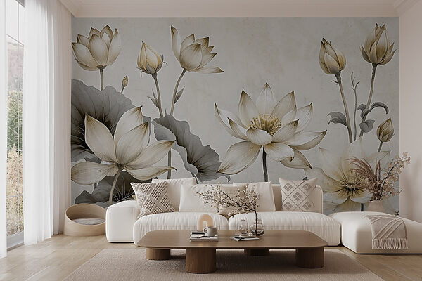 Hermosas flores en tonos suaves Hermosas flores en tonos suaves