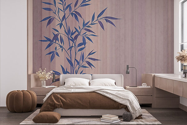 Planta con hojas azules Planta con hojas azules