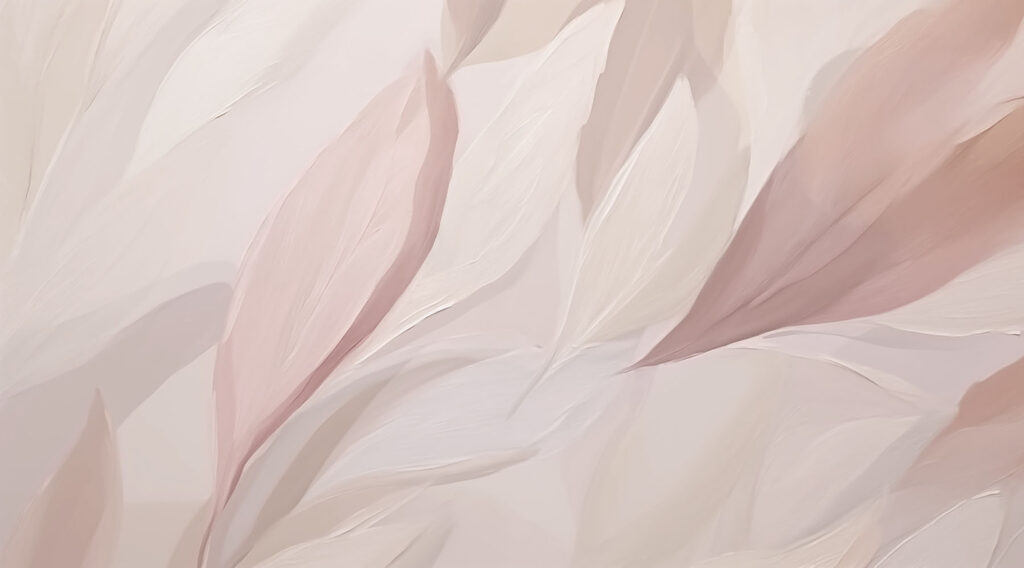 Soft hues in delicate layers