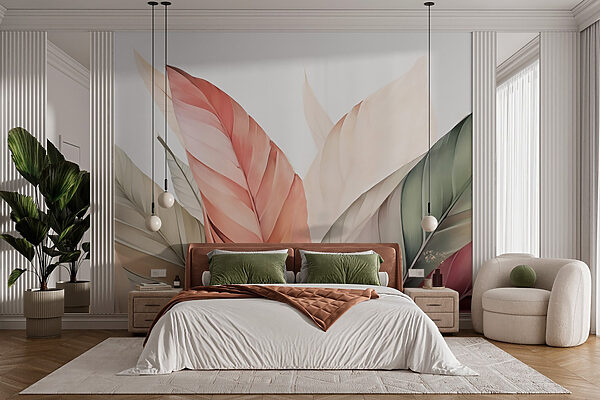 Fotomurales Fotomurales La paleta de la naturaleza en tonos suaves (SKU: w03243)