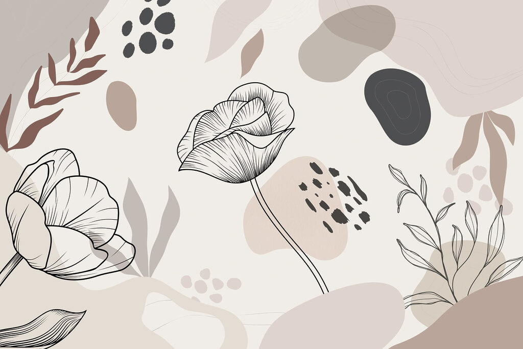 Dibujo de flores y plantas Dibujo de flores y plantas