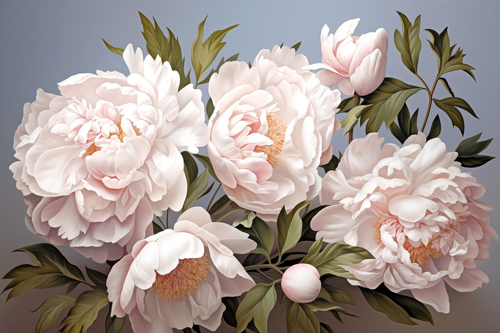 Grupo de flores blancas Grupo de flores blancas