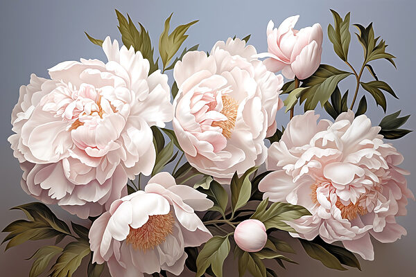 Grupo de flores blancas Grupo de flores blancas