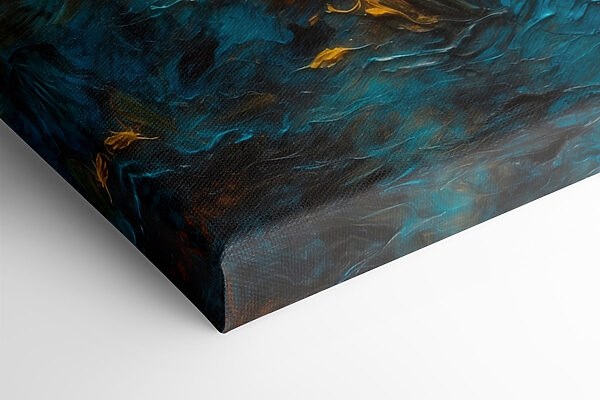Painting of a cloud of paint