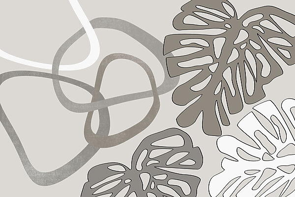 Elegancia abstracta en tonos neutros Elegancia abstracta en tonos neutros