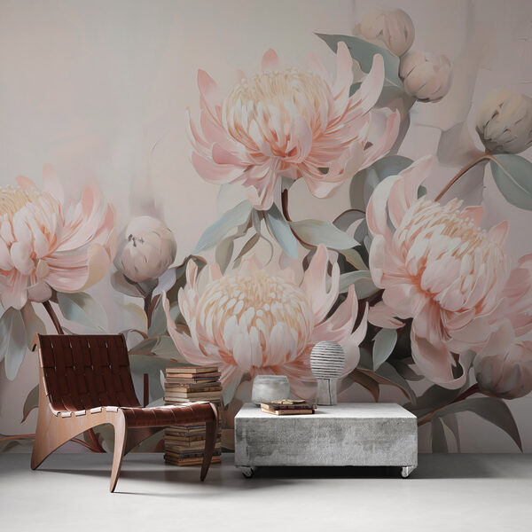 Hermosas flores en colores suaves Hermosas flores en colores suaves