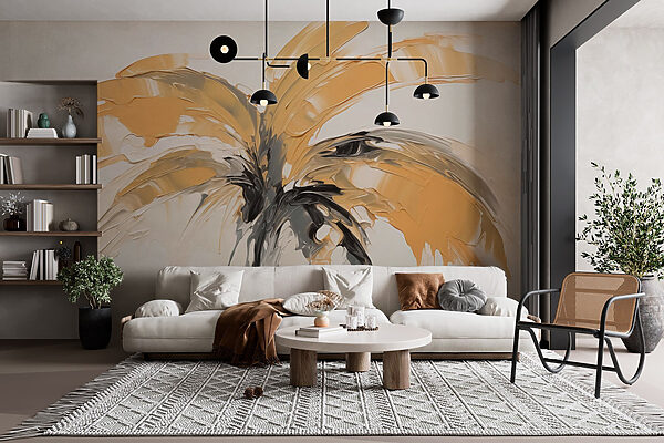 Painting of a palm tree