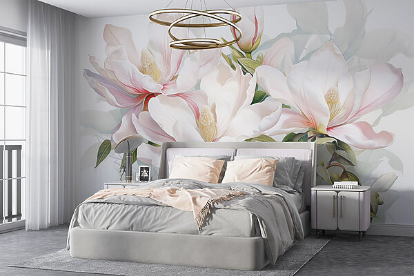 Elegantes flores en suaves tonos pastel Elegantes flores en suaves tonos pastel