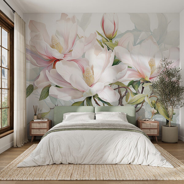 Elegantes flores en suaves tonos pastel Elegantes flores en suaves tonos pastel