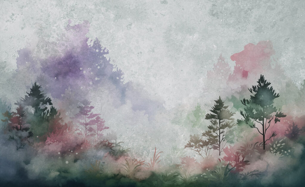Pintura de árboles y plantas Pintura de árboles y plantas