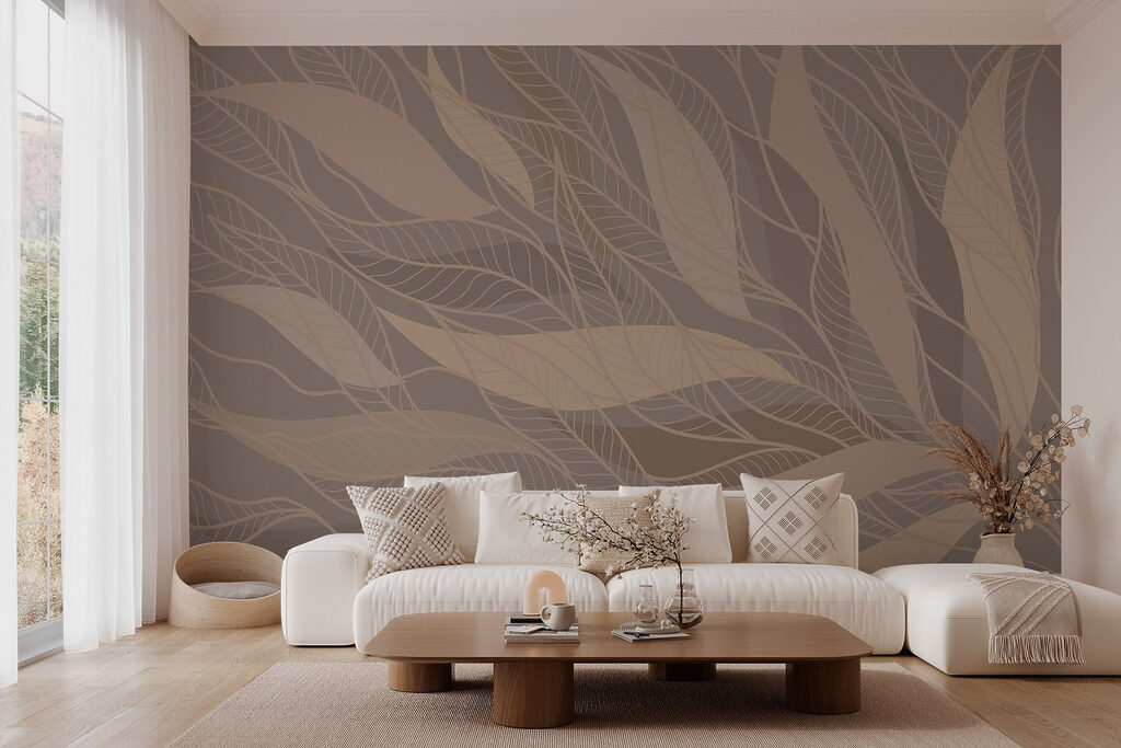 Brown and white pattern