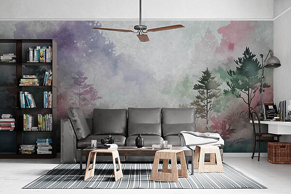 Pintura de árboles y plantas Pintura de árboles y plantas